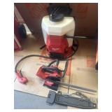 2 pcs Milwaukee tools  ( sprayer missing tip)