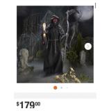 2 pcs 7.5 ft grave and bones fiery reaper