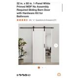 3 pcs Assorted Doors: Barn Doors  and Screen Door