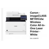 (1) Canon Canon Color imageCLASS MF741Cdw