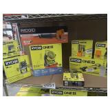8 pcs Assorted Ryobi and Ridgid Items