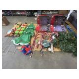 Assorted Christmas Decorations - As is