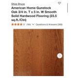 282 sq. ft. Bruce American Home Gunstock Oak 3