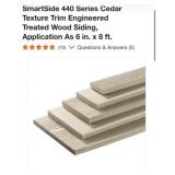96 pcs 1 inch x 6 inch x 8ft SmartSide 440 S