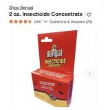 66 packs of 2 pcs Bengal 2 oz. Insecticide