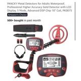 4 pcs- New (2) Pancky PK-0075 Metal Detectors