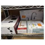 Assorted Items: Faucets and Valve Stops