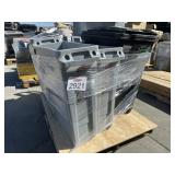 6 pcs Assorted Garbage and Recycling Bins