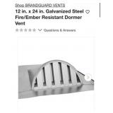 25 pcs  BRANDGUARD VENTS 12 in. x 24 in.