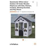(2) Assorted Items: Outdoor Play House and Large