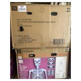 2 Halloween Animatronics 15 ft. gally Crow  And
