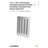 10 pcs - 14 in. x 24 in. Rectangular Brandguard
