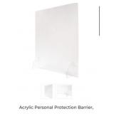 12 pcs New Acrylic Personal Protection Barrier,