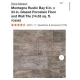 247 sq. ft. Marazzi Montagna Rustic Bay 6 in. x