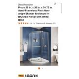 Assorted Shower Door and Hardware Items