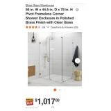 3 pcs Assorted Shower Doors
