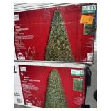 (2) 9 ft. Artificial Christmas Trees