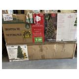2 pcs Artificial Christmas Trees