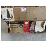 2 pcs Artificial Christmas Trees