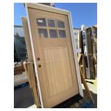 (1) Prehung Outdoor Door 36 in. x 80 in.