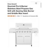 1- Nexgrill Gourmet Pro 6-Burner Stainless Steel