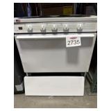 1) Premier 4- Burner Stove - Visible Damage