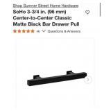 61 pcs Sumner Street Home Hardware SoHo 3-3/4 i