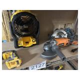 Assorted Makita DeWalt and Ridgid Itema