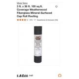 11 rolls  Tarco 3 ft. x 36 ft. 100 sq.ft.