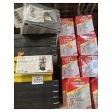 Shelving and 10 pcs Texture Hopper Guns