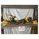 5 pcs DeWalt Tools
