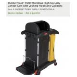 (1) Rubbermaid FG9T7500BLA High Security Janitor