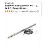 11 pcs  Genie Belt Drive Rail Extension Kit for 8