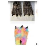 40 pcs Assorted George Novelty Slippers: Tie Dye