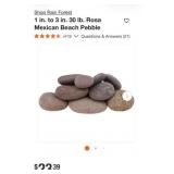 16 bags Rain Forest 1 in. to 3 in. 30 lb. Rosa