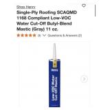 50 pcs Henry Single-Ply Roofing SCAQMD 1168