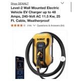(1) DeWalt New Level-2 Wall Mounted Electric