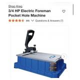 1 pc New Kreg 3/4 HP Electric Foreman Pocket H
