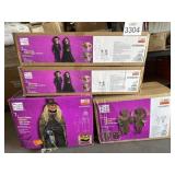 4 pcs Halloween Decor - (2 sets) 2 pcs Til Death