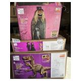 3 Halloween Animatronics Sets: 8 ft. Zombie