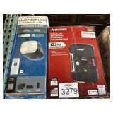 2 pcs Assorted Items: Garage Opener and Husky A