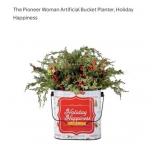 40 pcs New The Pioneer Woman Artificial Bucket