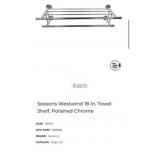 12 pcs New Seasons Westwind 18 In. Towel Shelf,
