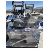 Assorted Hose Reels and Storage