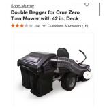 1- Murray Double Bagger for Cruz Zero Turn Mower