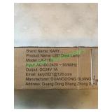 Kary LED desk lamp black