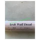 Homeland arch wall decal
