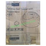 Vivo home balance ball trainer with resistant