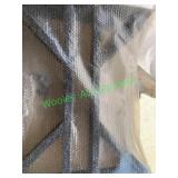 Metal frames, metal glass table, square tubing