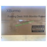 XBurmo Folding Desk with Monitor Raiser